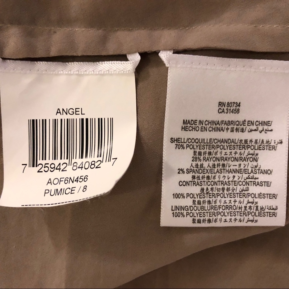 🔻BCBGMAXAZRIA Angel Chiffon Strapless Dress - Picture 5 of 5